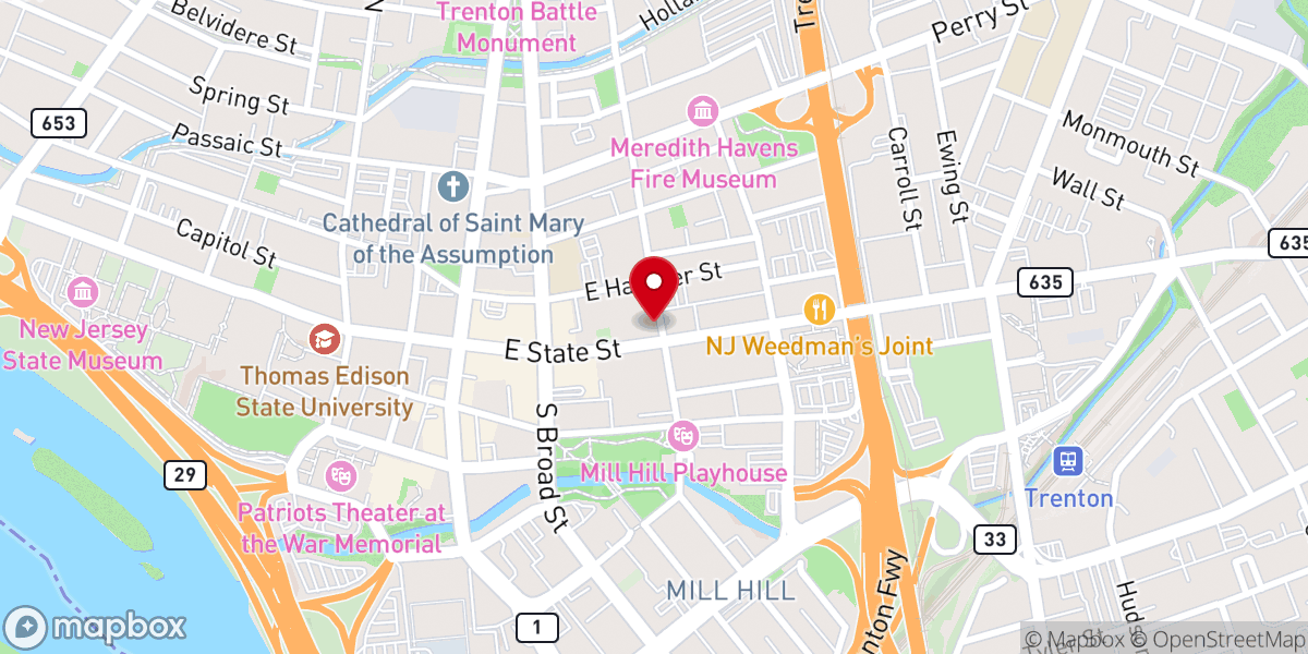Map showing location of Street Church Ministries Inc