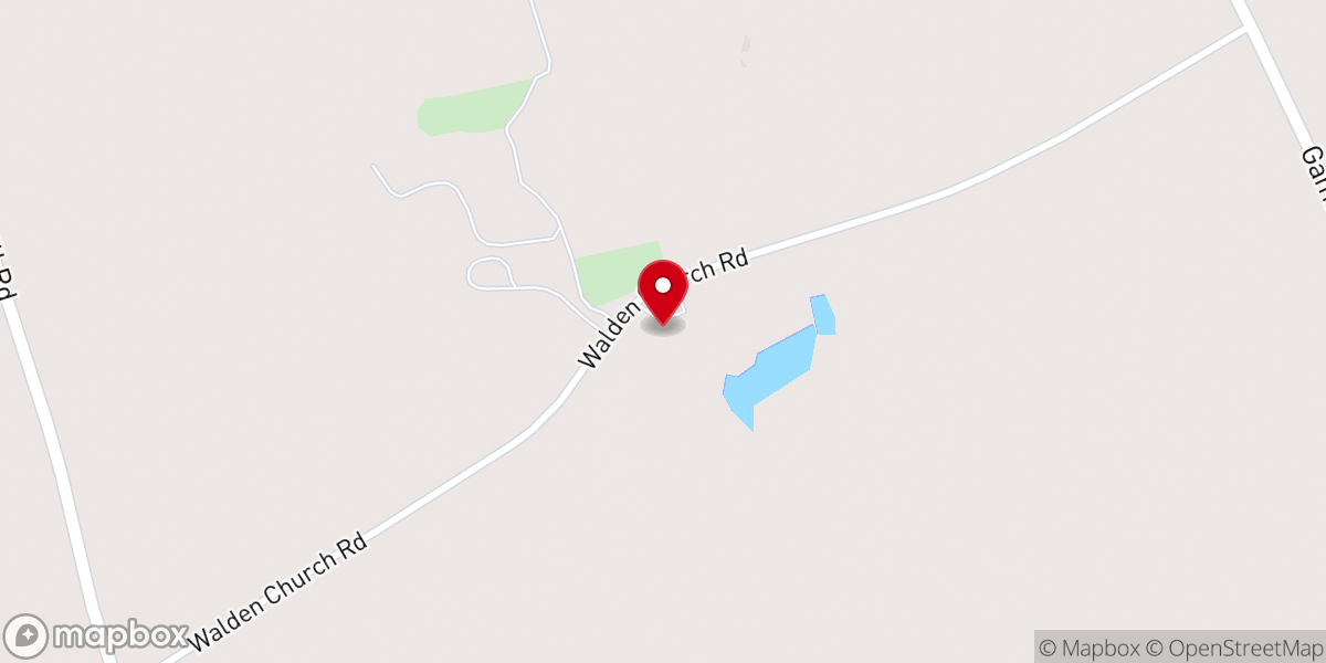 Map showing location of Waldens UMC