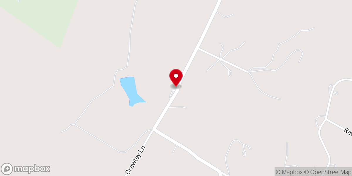 Map showing location of Mount Gilead Baptist Church