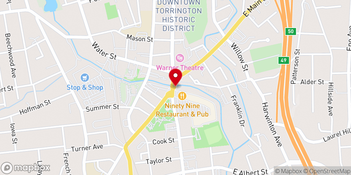 Map showing location of Church of the Holy Shroud