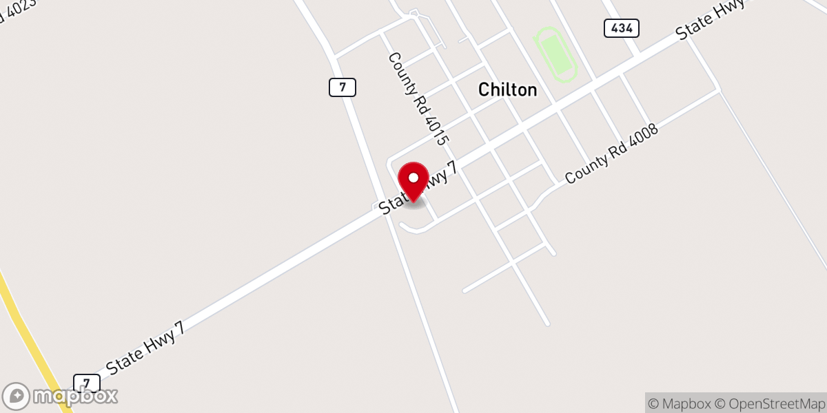 Map showing location of Benson Memorial C.O.G.I.C