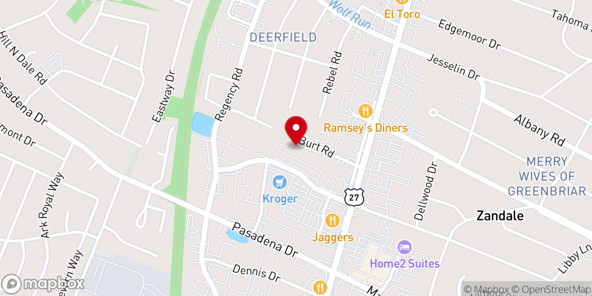 Map showing location of Garden Source Spiritual Center