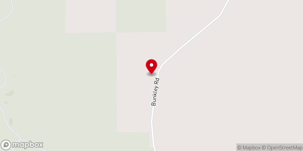 Map showing location of Mount Zinia Church