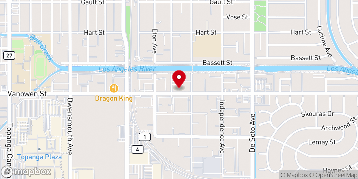 Map showing location of Bible City Church