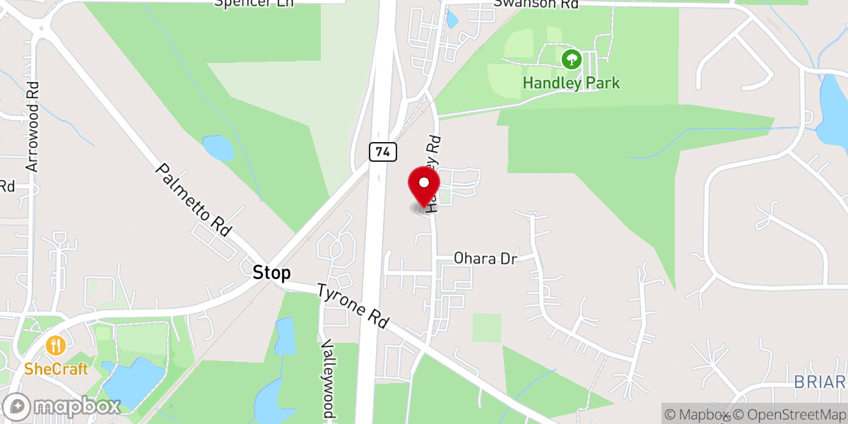 Map showing location of New Beginnings Covenant Church