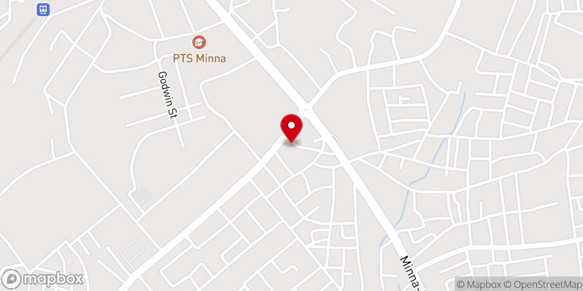 Map showing location of RCCG Ambassador Parish, Minna