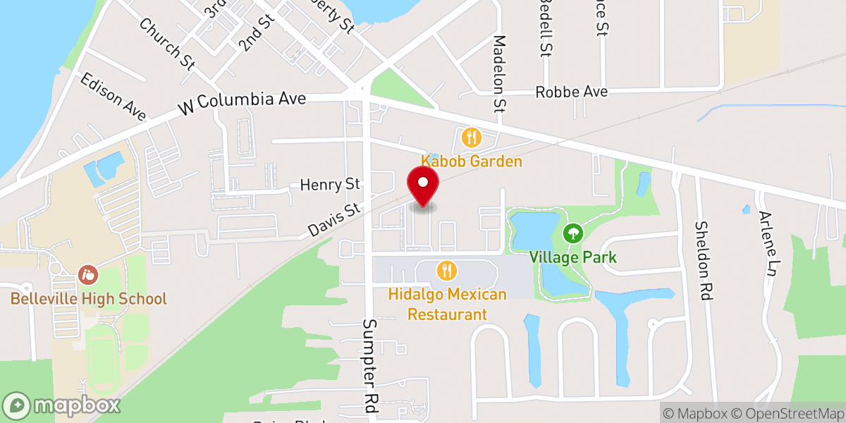 Map showing location of Moving Forward Ministries