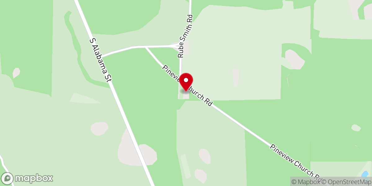 Map showing location of Hollandtown Holiness Church