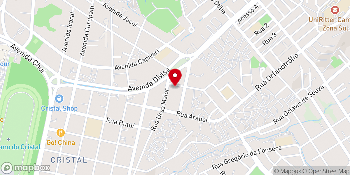 Map showing location of Igreja Assembleia De Deus Distrito Is Cristal