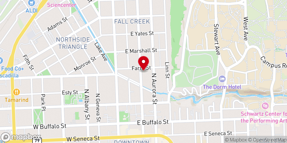 Map showing location of Our Lord's Temple COGIC In-person Sunday only