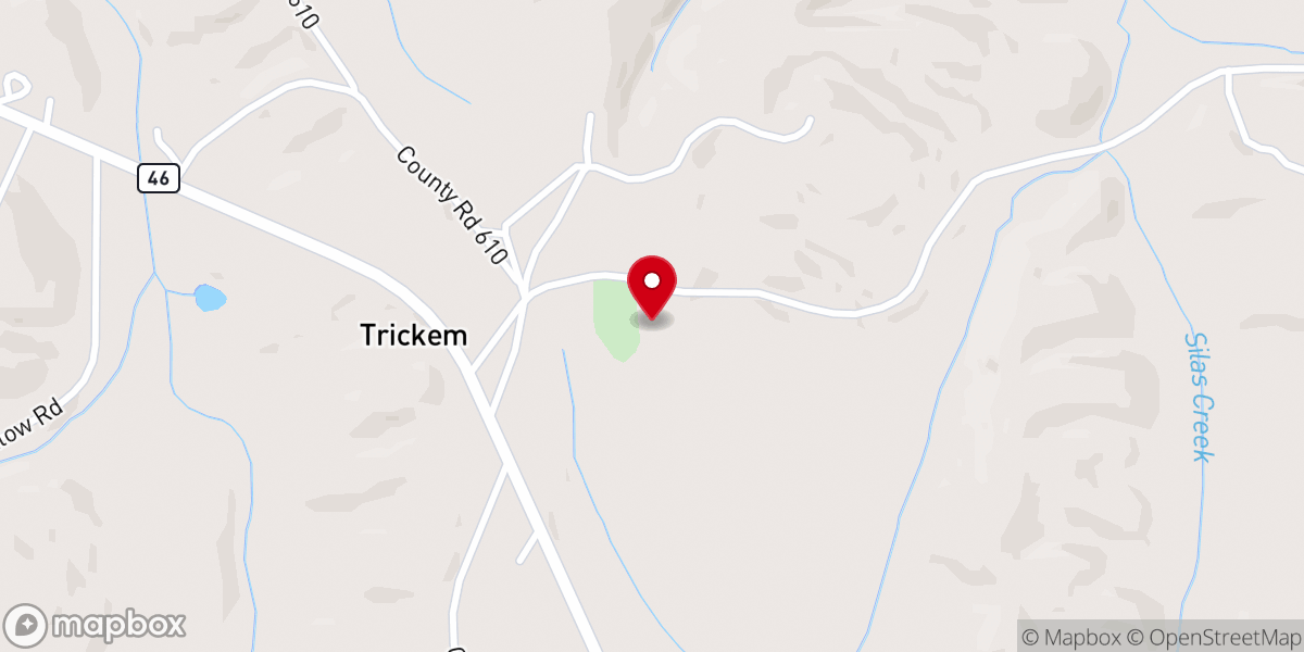 Map showing location of Crumbleys Chapel Church of God
