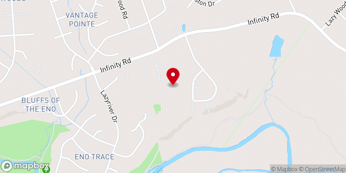 Map showing location of Roxboro Road Mission