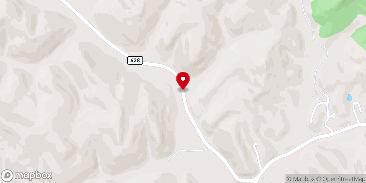 Map showing location of Bethany Pentecostal Church