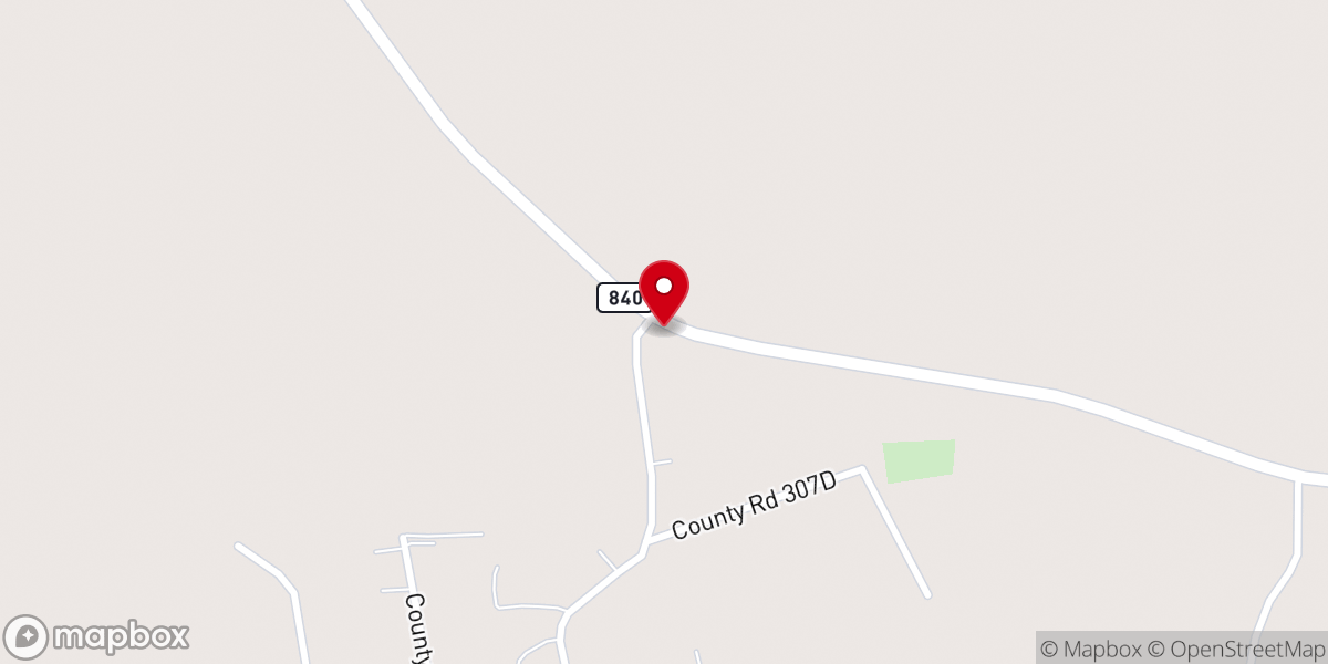 Map showing location of Good Hope Church