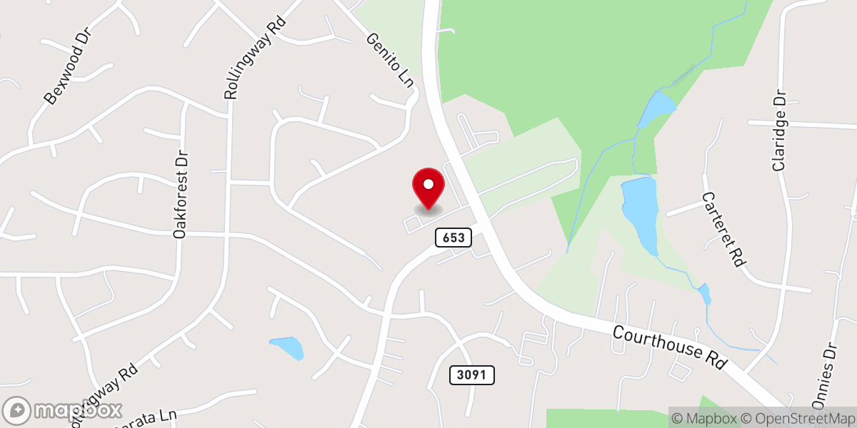 Map showing location of Good News Christian Academy