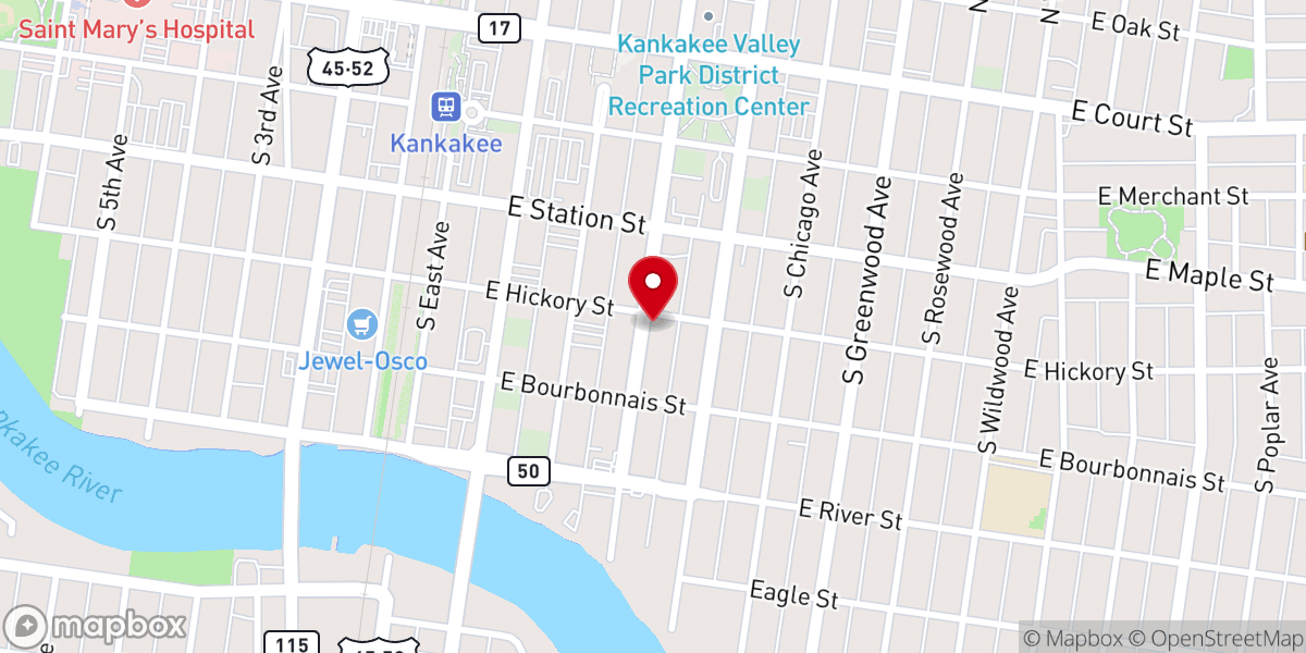 Map showing location of Saint Martin of Tours Roman Catholic Church