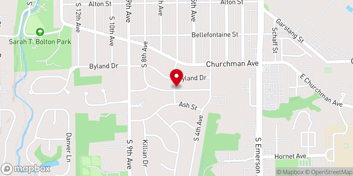 Map showing location of Heartland District of Uua