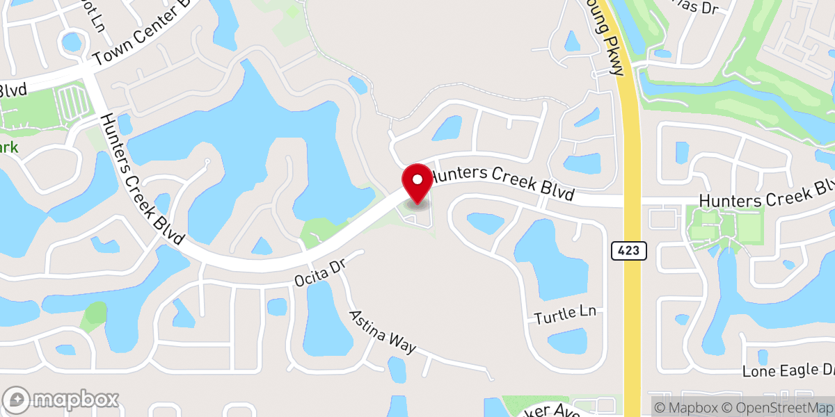 Map showing location of Greeneway Church