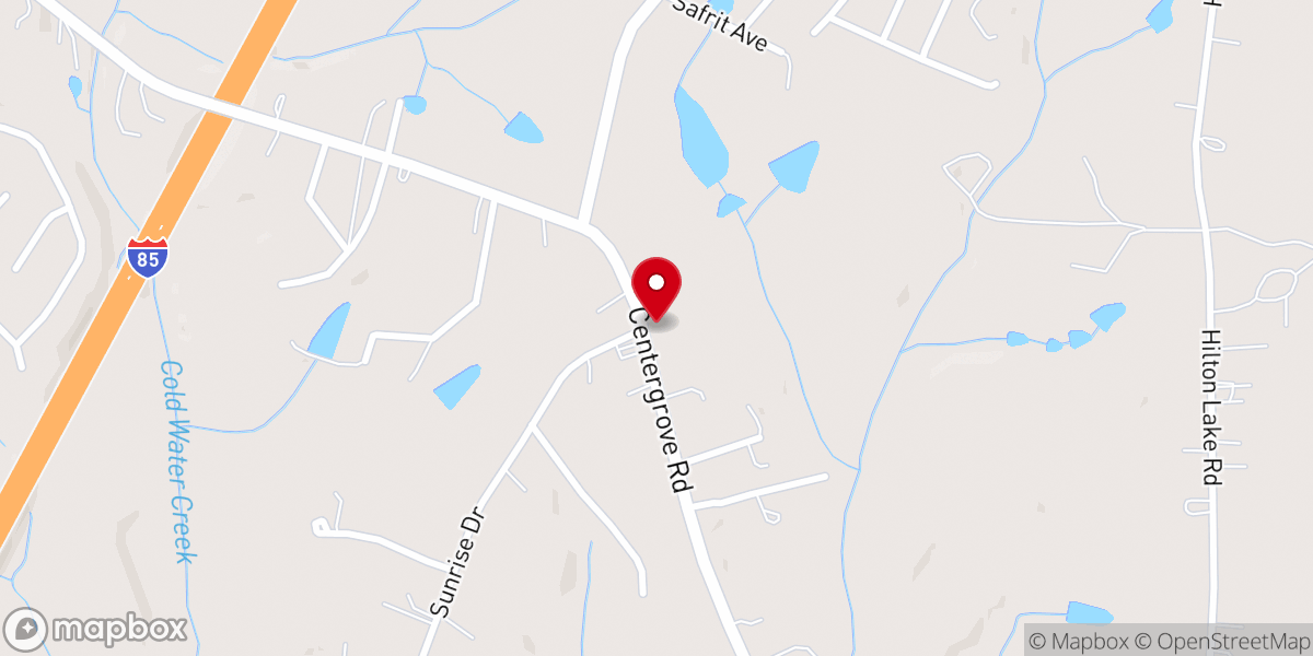 Map showing location of Near the Cross Church