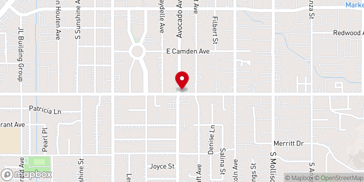 Map showing location of Shadow Mountain Arabic Congregation