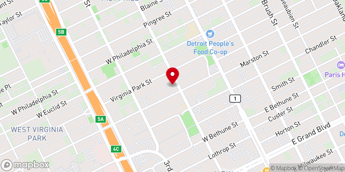 Map showing location of Greater Emmanuel Temple of Deliverance