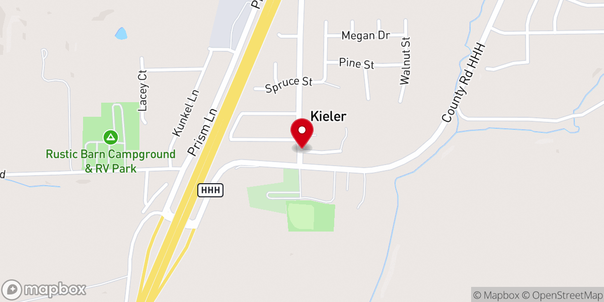 Map showing location of Kieler