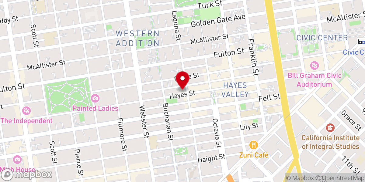 Map showing location of Neighborhood Baptist Church