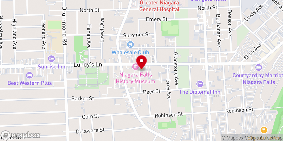 Map showing location of Saint Peter and Saint Paul Ukrainian Orthodox Church