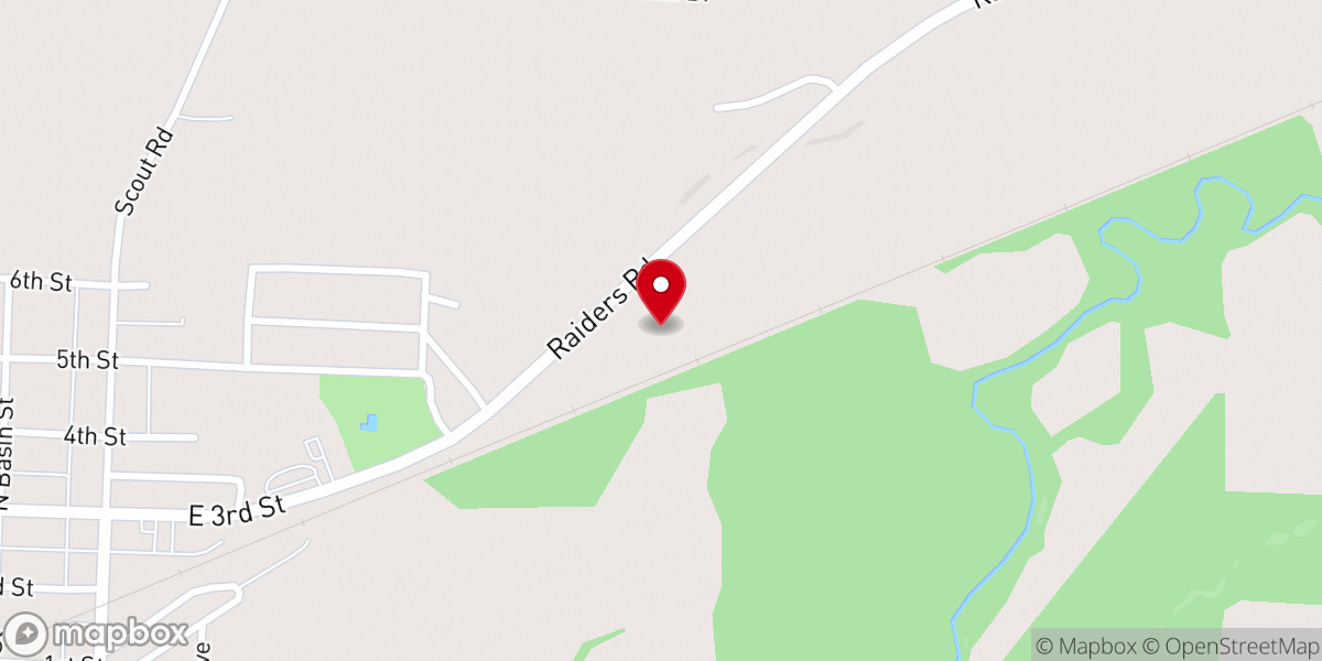 Map showing location of Meadow View Church of Christ
