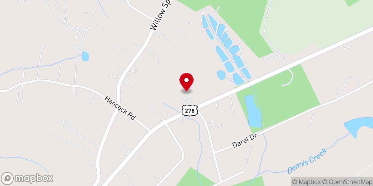 Map showing location of Royal Diadem Tabernacle