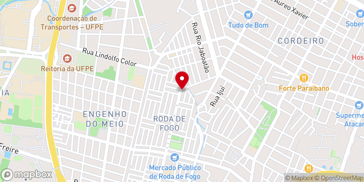 Map showing location of Igreja Pentecostal Do Senhor Jesus Cristo Sede