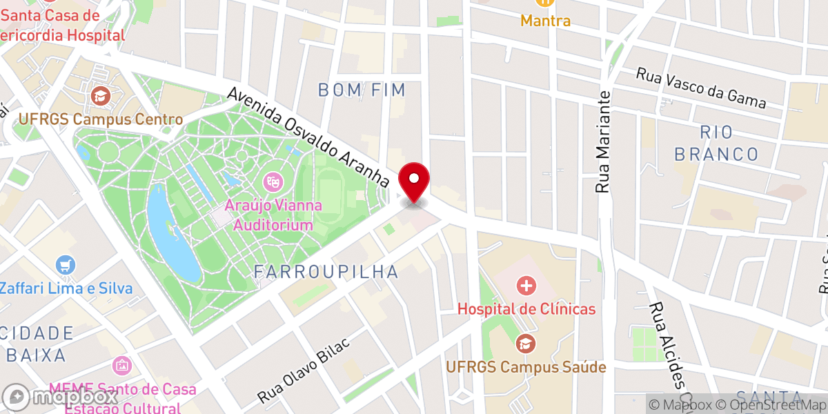 Map showing location of Irmandade do Divino Espírito Santo