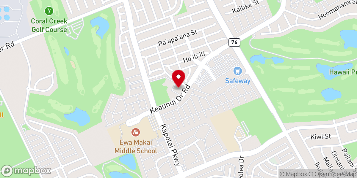Map showing location of Friendship Baptist Church