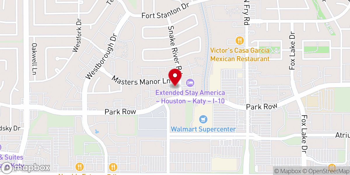 Map showing location of River of Life Family Church