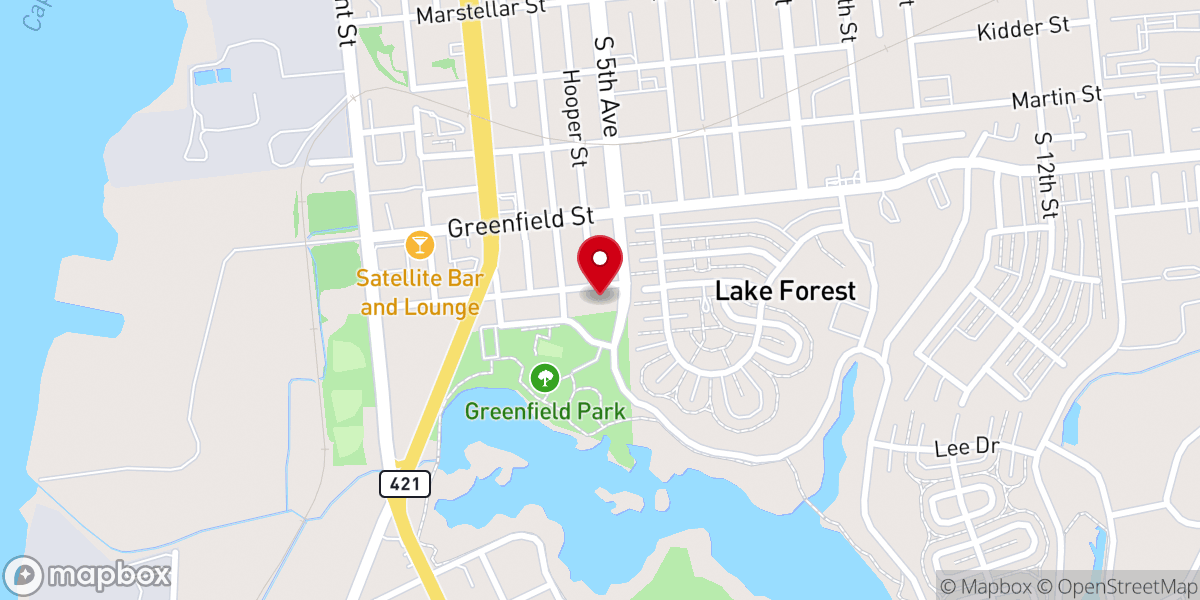 Map showing location of Mosaic UMC
