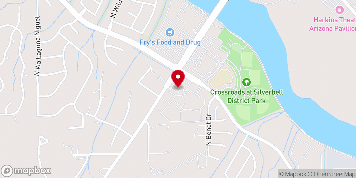 Map showing location of Holy Cross Church
