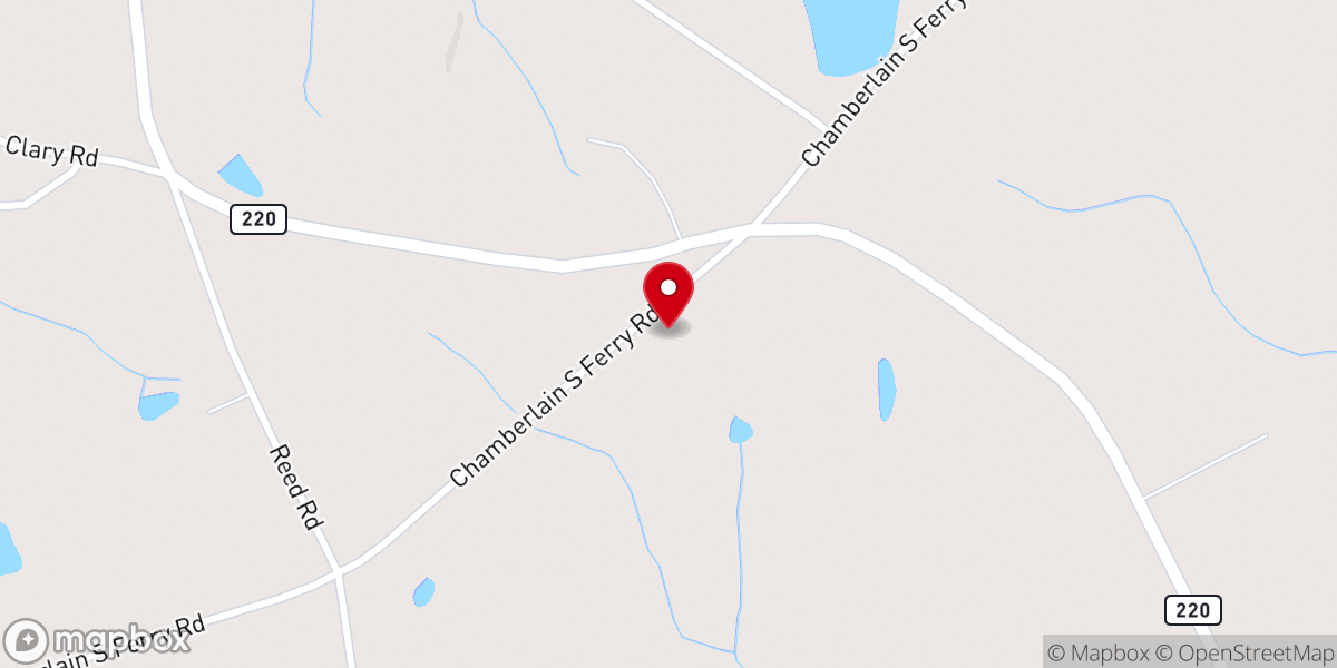 Map showing location of True Friendship Church