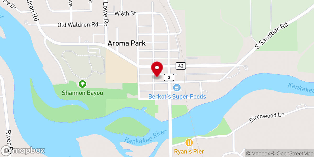 Map showing location of Total Deliverance Church