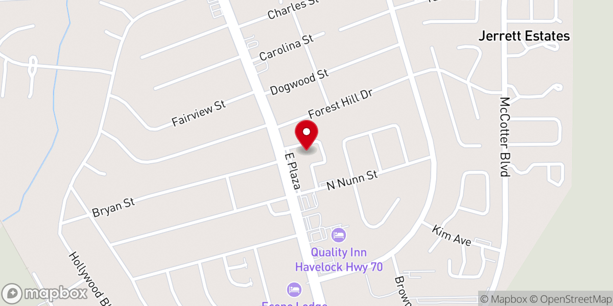 Map showing location of Chosen Ministries Christian Center