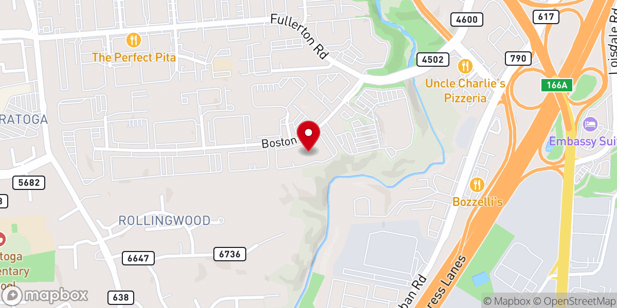 Map showing location of CJC Church