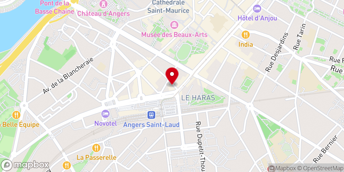 Map showing location of Association Noël Pinot
