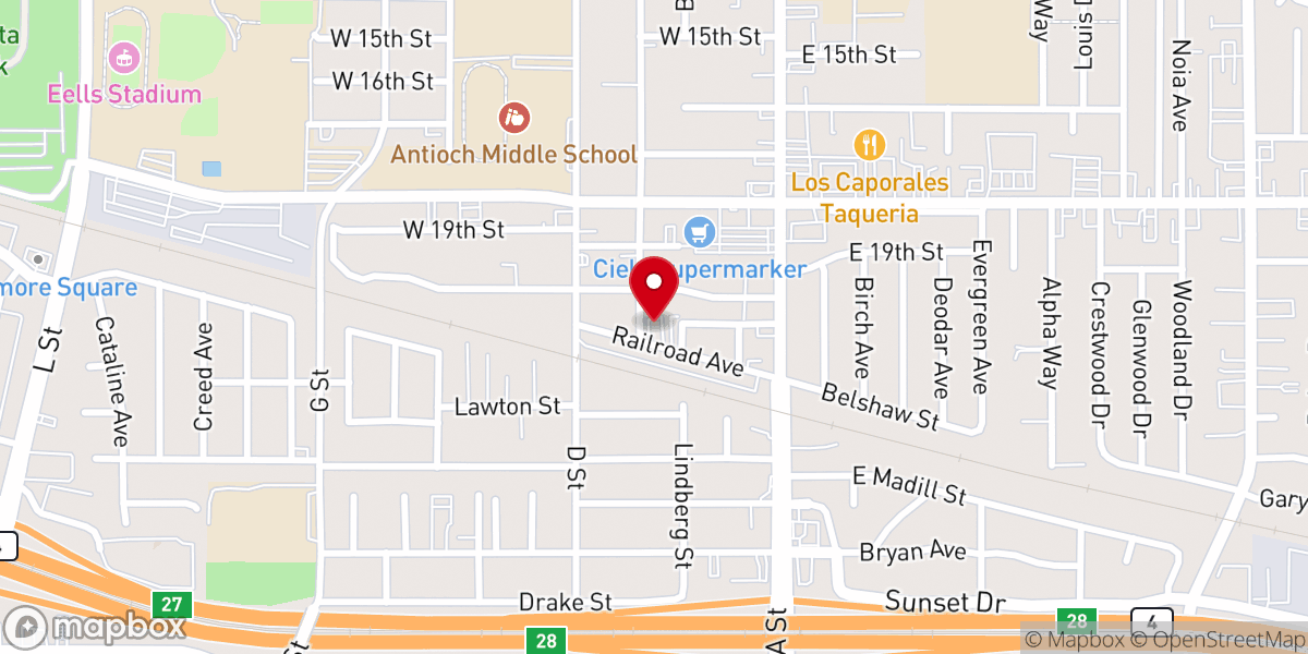 Map showing location of RCCG Jesus House Antioch