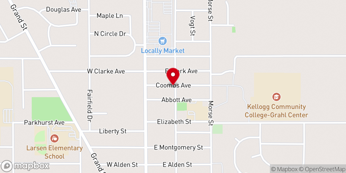 Map showing location of Oasis of Love Family Church