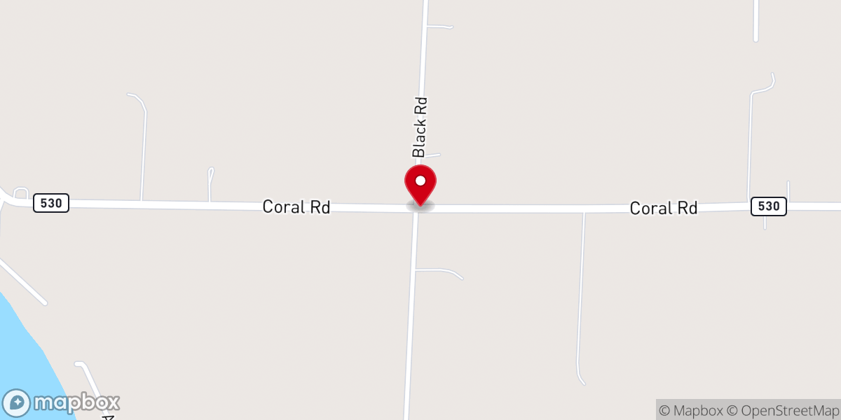 Map showing location of Brethren Church