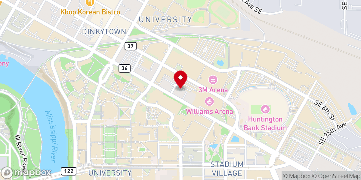 Map showing location of Sojourn Campus Church