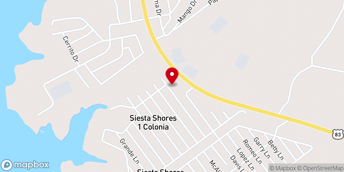 Map showing location of Horeb Centro Cristiano de Adoración