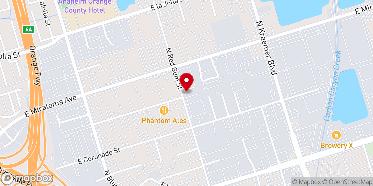 Map showing location of Shincheonji Church of Jesus, the Temple of the Tabernacle of the Testimony, John Tribe, Los Angeles