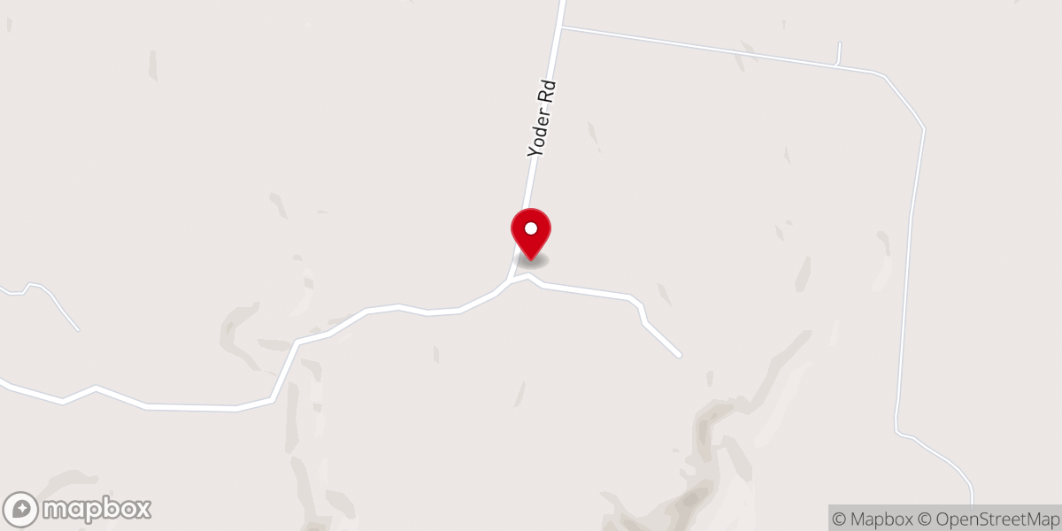 Map showing location of Cumberland Mennonite Fellowship