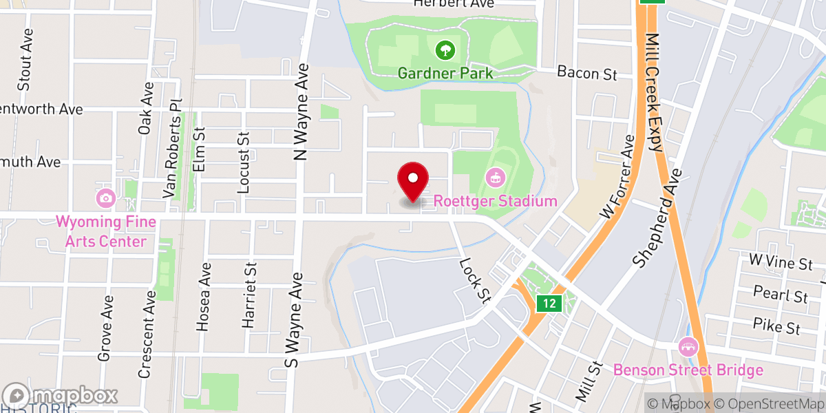 Map showing location of Valley Interfaith Action