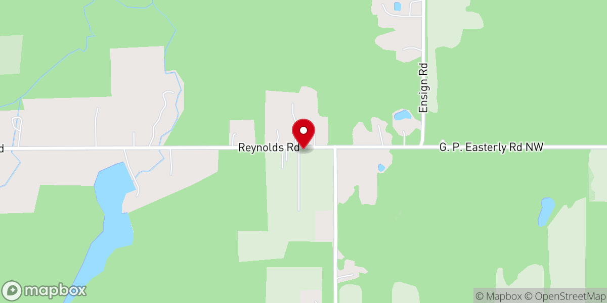 Map showing location of Pioneer Missionary Baptist Church
